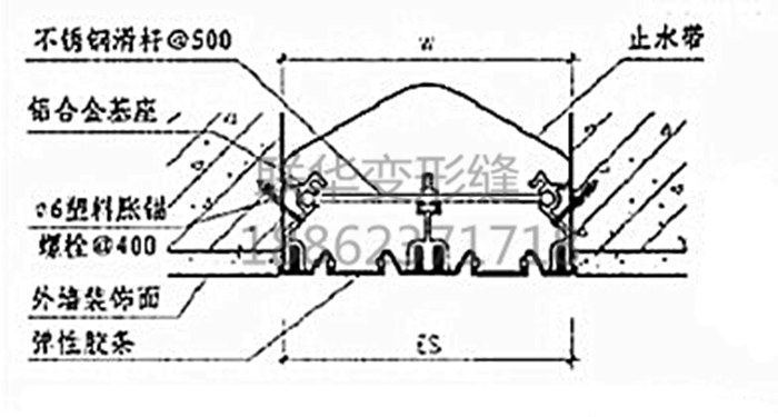 外墙变形缝抗震型SERI图集构造