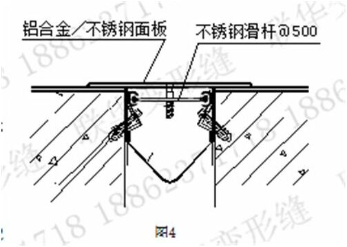 盖板型外墙变形缝做法