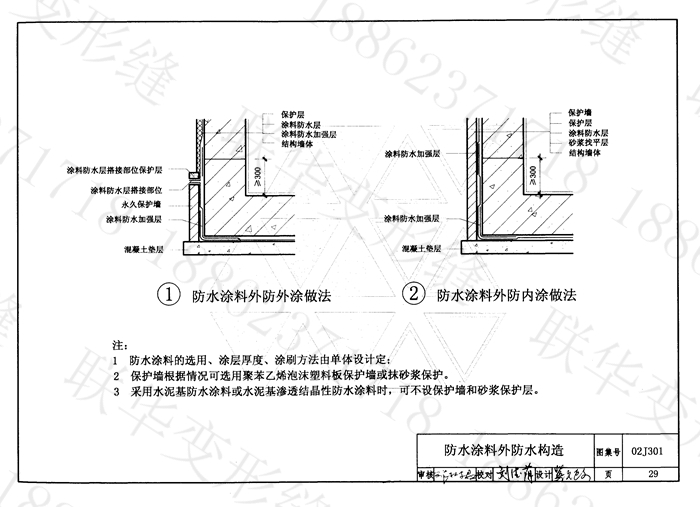 地下建筑防水构造