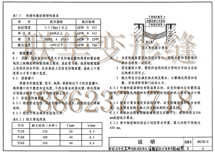 04CJ01-2变形缝图集