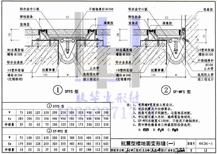 变形缝