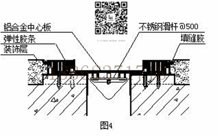 橡胶地面变形缝