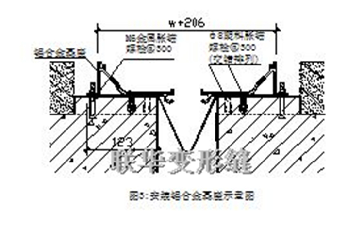 抗震型变形缝做法